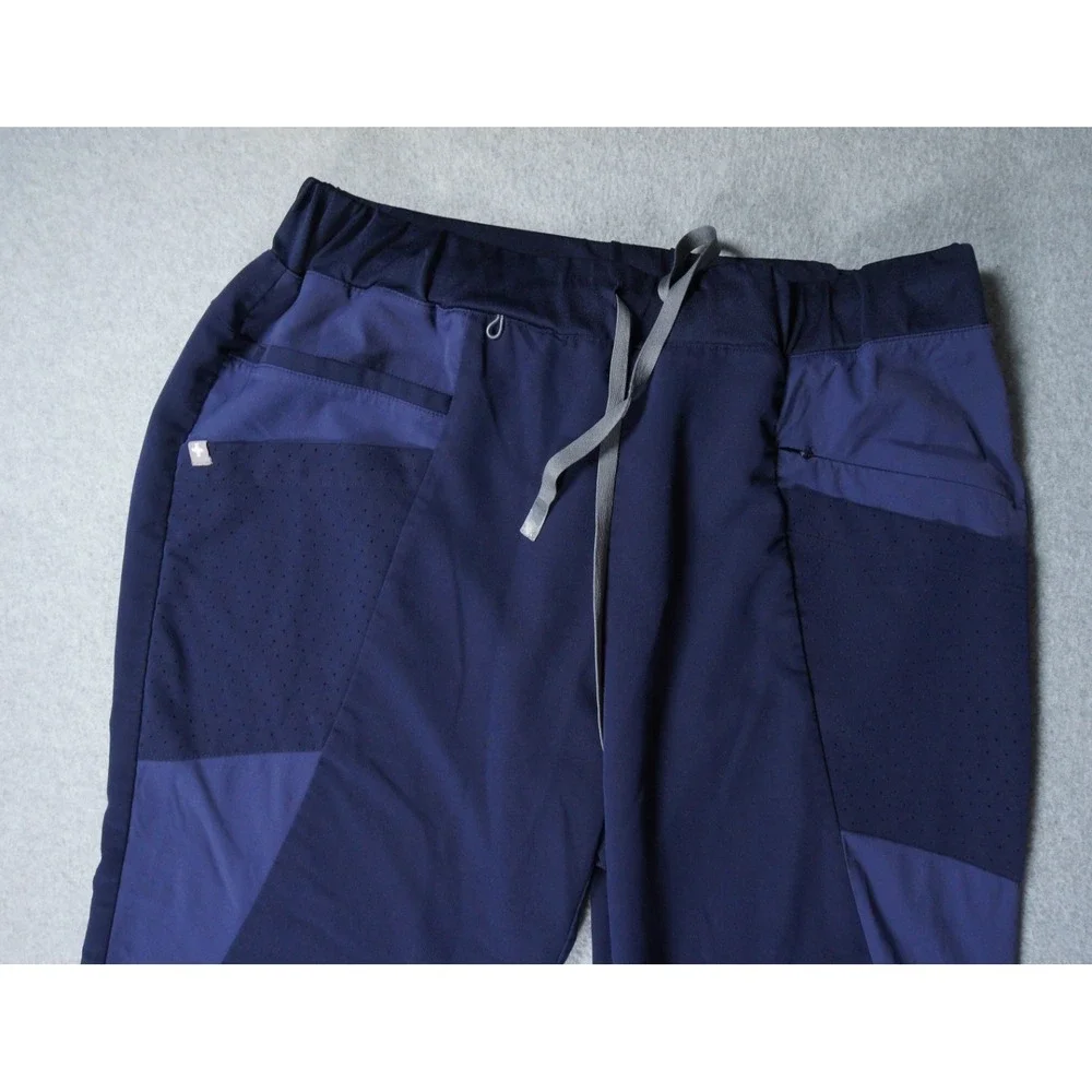 Figs Pants Mens XLarge Blue Scrub Technical Nurse Medical Workwear Stretch